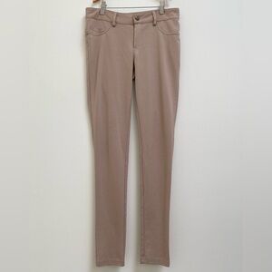 Seduction Slim Stretch Skinny Pants in Taupe